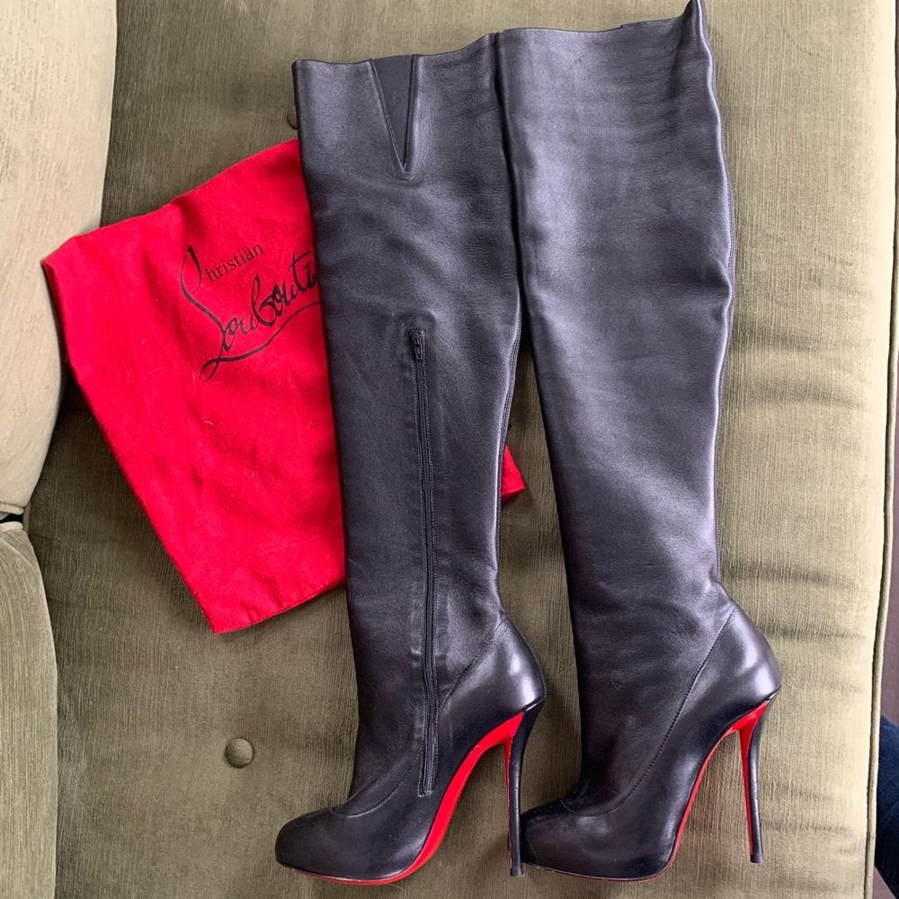 Christian Louboutin Over the knee boots